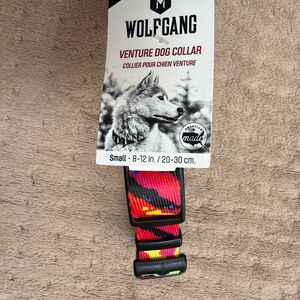 Wolfgang Venture Dog Collar Size Small 8-12 Inches Psychedelic Colors NWT